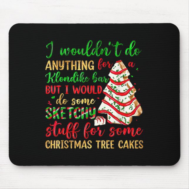 Groovy Retro I'd Do Sketchy Stuff For Christmas Tr Musmatta (Framsidan)