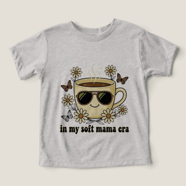 Groovy Retro Kaffemugga Tee (Design Framsida)