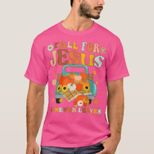 Groovy Retro kommer aldrig att Lämna hösten T Shirt