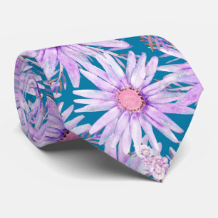 Groovy Retro Lila Daisy Mönster Slips