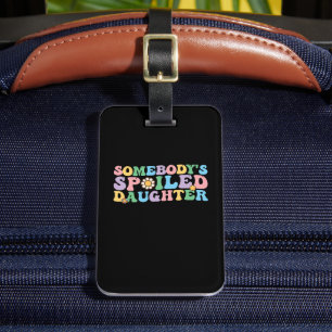 Groovy Retro, någons förstörda dotter Bagagebricka