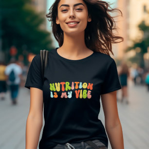 Groovy Retro Nutrition är min vibe, näringsman T Shirt