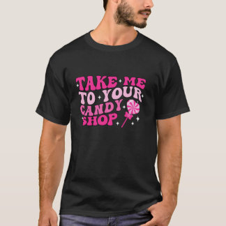 Groovy Retro tar mig till din godisbutik. T Shirt