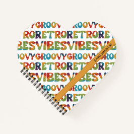 Groovy Retro Vibes Multifärgad Cute 70s-inspirerad