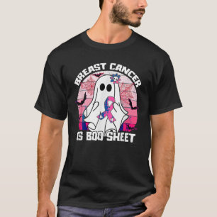 Groovy Rosa Borgon Mamma Breast Cancer är Boo Laka T Shirt