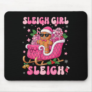 Groovy Rosa Gingerbröd Sleigh Coquette Bow Kristus Musmatta