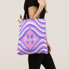 Groovy rosa & lila psychedelic tygkasse