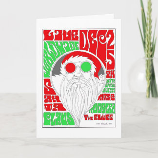Groovy Santa Helgkort