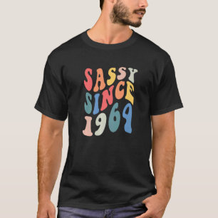 Groovy Sassy Sedan 1964 1964 Kvinnors Födelsedagsf T Shirt
