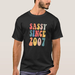 Groovy Sassy Sedan 2007 Födelsedagsfesten Kvinnor T Shirt