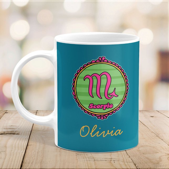 Groovy Scorpio Specialdesign Kaffemugg (Skapare uppladdad)