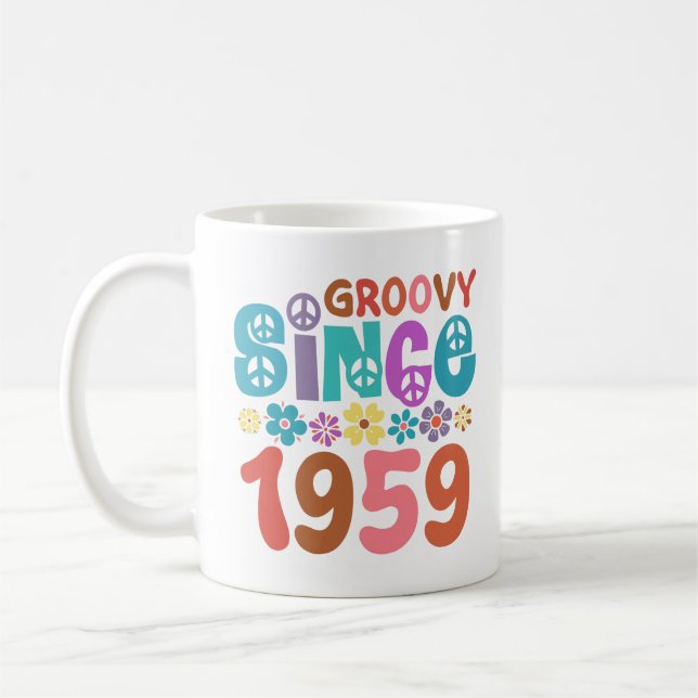 Groovy sedan 1959 kaffemugg (Vänster)