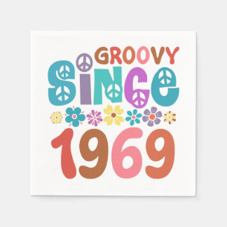 Groovy sedan 1969 pappersservett