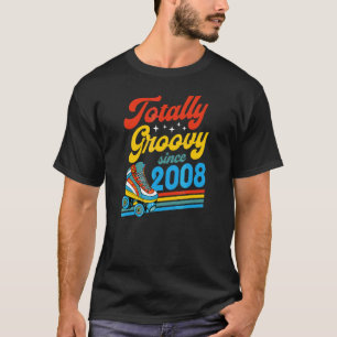 Groovy sedan 2008 Retro Roller Skate Birth T Shirt
