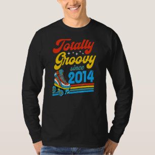 Groovy sedan 2014 Retro Roller Skate Birth T Shirt