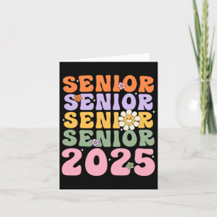 Groovy Senior 2025 Cl Of 2025 Ck Till Skolan Exame Kort