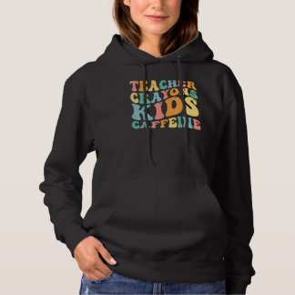 Groovy Sista Skoldagen Lärarna Kritor Barn Ca T Shirt