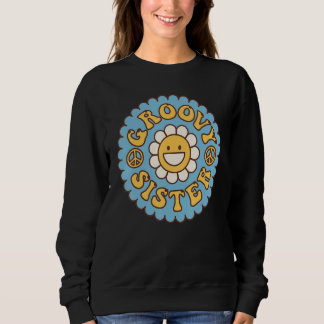 Groovy Sister 70s Aesthetic Nostalgia 1970's Retro T Shirt