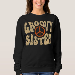 Groovy Sister 70s Aesthetic Nostalgia 1970's T Shirt