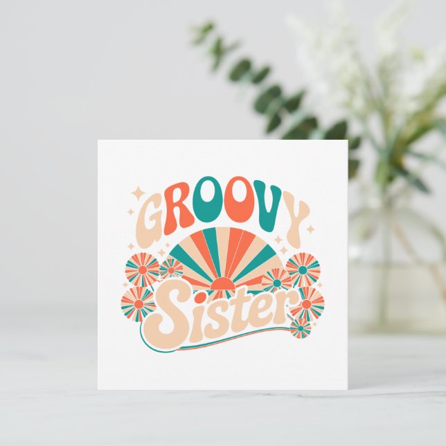 Groovy Sister Boho Vibes (Stående Fram)