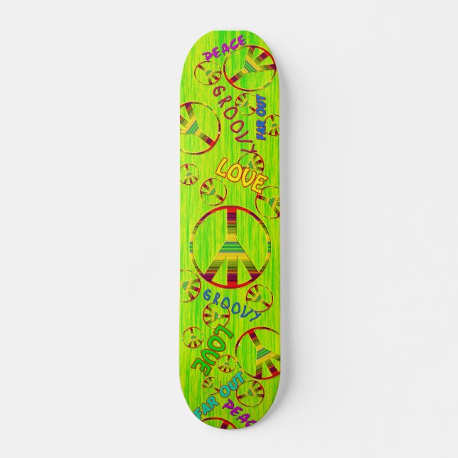 Groovy Skateboard Bräda 19,5 Cm (Framsida)