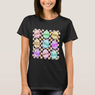 Groovy Skibidi Påskägg Funny Rizz Meme Påsk H T Shirt
