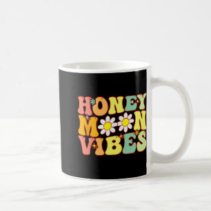 Groovy Smekmånad Vibe Brud Bröllopsfest Smekmånad Kaffemugg
