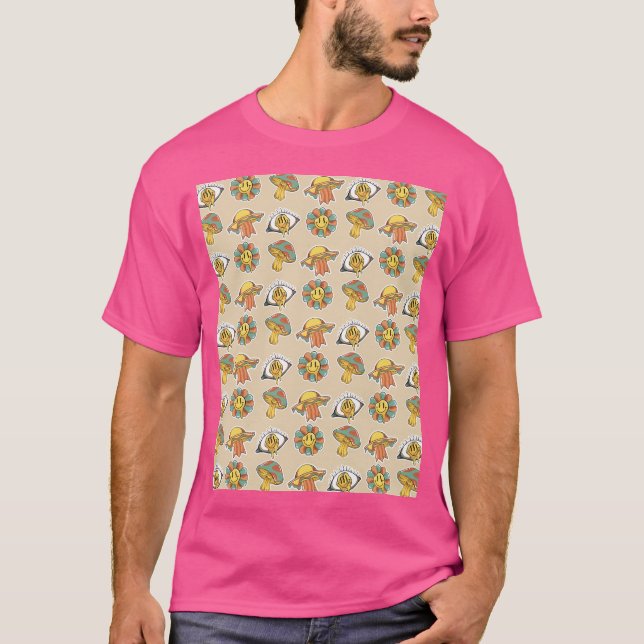 Groovy Smiles 1 T Shirt (Framsida)