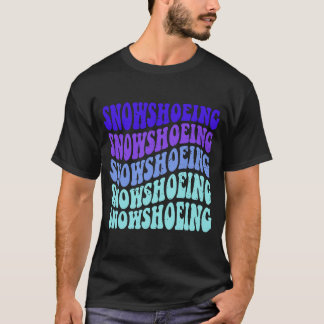 Groovy Snoskotande grafik T Shirt