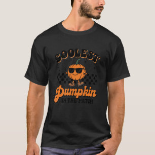 Groovy snyggaste pumpen i lappen Halloween för T Shirt