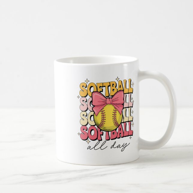 Groovy Softll Coquette Bow Softll Lover Softll All Kaffemugg (Höger)