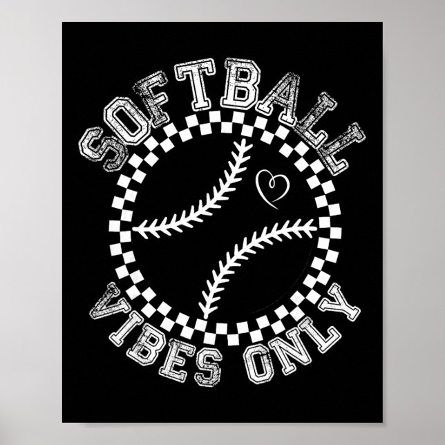 Groovy Softll Kvinnor Flickor Softll  Poster (Framsidan)