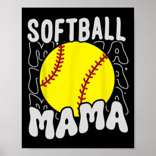 Groovy Softll Mamma Softll Döttrar Spel Mors Dag Poster