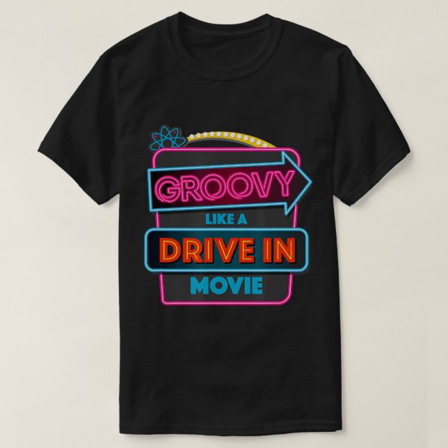 Groovy som en enhet i filmen T-Shirt (Design framsida)