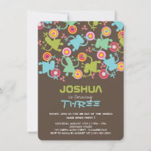 Groovy Space Utomjordingars Kids Boy Födelsedagsfe