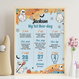 Groovy Spooky En milstolpe på födelsedagen Poster