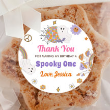 Groovy Spooky Halloween Cute Birthday Party