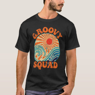 Groovy Squad 70s Aesthetic Nostalgia Retro 70s Par T Shirt