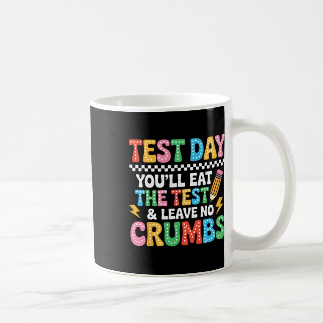 Groovy Staar Statligt Provdagsmotivation Du Kommer Kaffemugg (Höger)