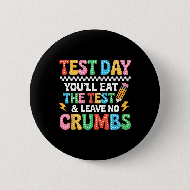 Groovy Staar Statligt Provdagsmotivation Du Kommer Knapp (Framsida)