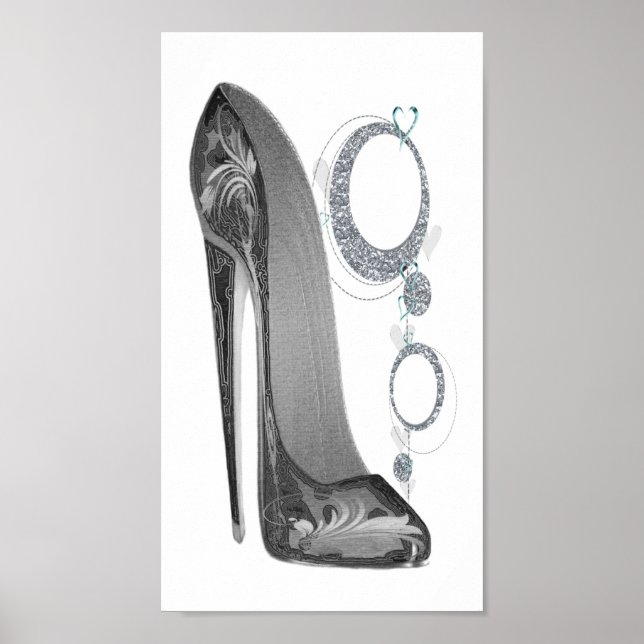 Groovy Stiletto och Gnistra Bling Poster (Framsidan)