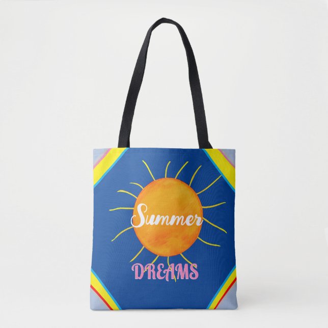 Groovy Summer Dreams Sunshine Tygkasse (Framsida)