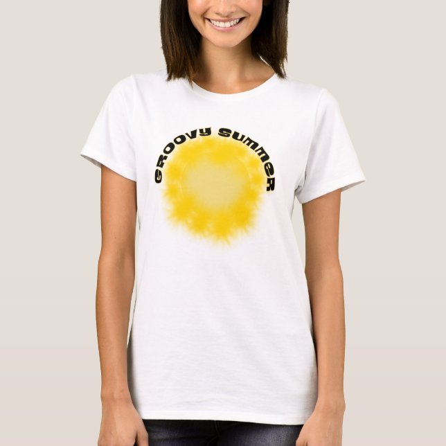 Groovy Summer T-shirt (Framsida)