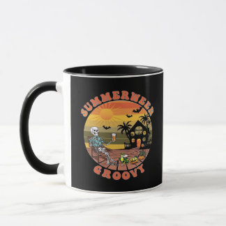 Groovy Summerween för uppdatering av värmeklassisk Mugg