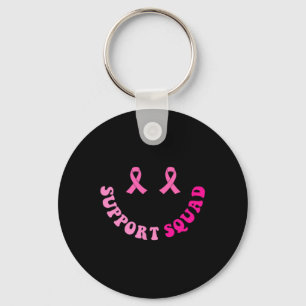 Groovy Support Squad Breast Cancer Awareness 2 Sid Nyckelring