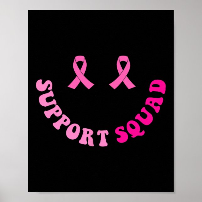 Groovy Support Squad Breast Cancer Awareness 2 Sid Poster (Framsidan)