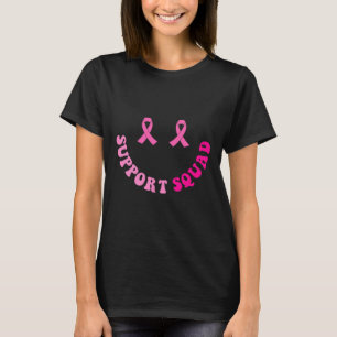 Groovy Support Squad Breast Cancer Awareness 2 Sid T Shirt