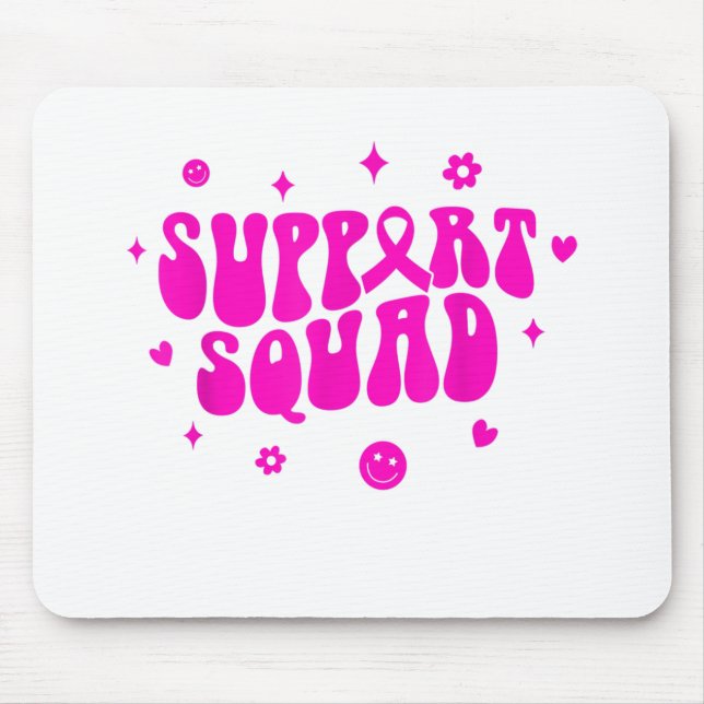 Groovy Support Squad Breast Cancer Awareness Vi Musmatta (Framsidan)