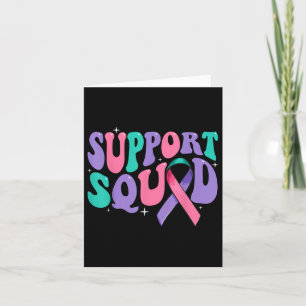 Groovy Support Squad Thyroid Cancer Awareness Frie Kort