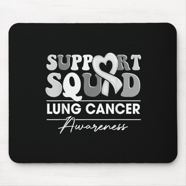 Groovy Support Squad White Ribbon Lung Cancer Awar Musmatta (Framsidan)